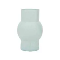 Urban Nature Culture Mineral Grey Recycled Glass Tummy C Vase